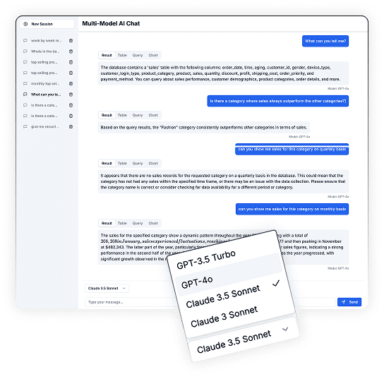 Zeno AI Chat Interface
